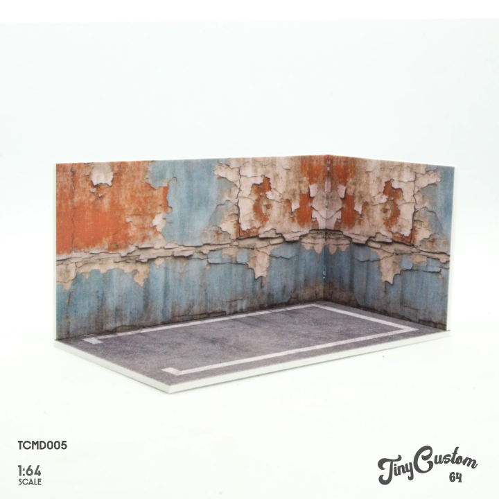 Mini diorama Pared desconchada