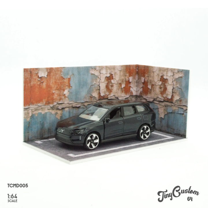 Mini diorama Pared desconchada